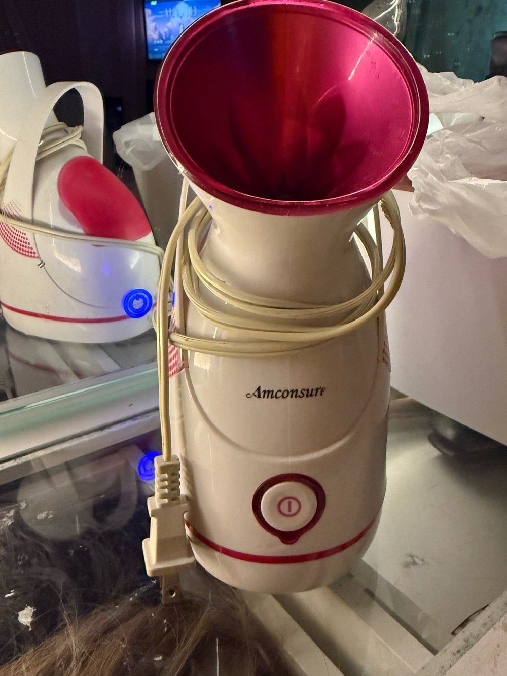 Target Amconsure Facial Steamer - White and Pink